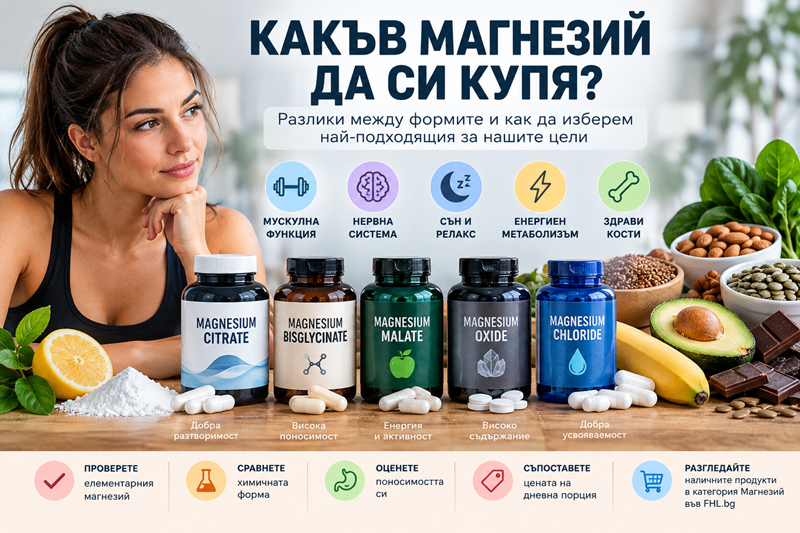 Какъв магнезий да си купя?