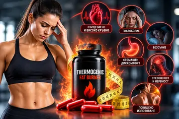 Възможни странични ефекти при употребата на термогенни фетбърнъри