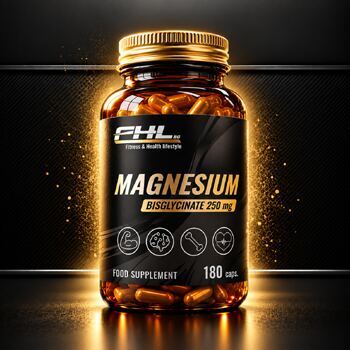 Съдържание » Цена » Прием » FHL Gold Line Magnesium Bisglycinate 180 caps