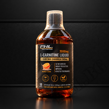 Съдържание » Цена » Прием » FHL L-Carnitine liquid 2000 mg with Garcinia Cambogia 500 mg 