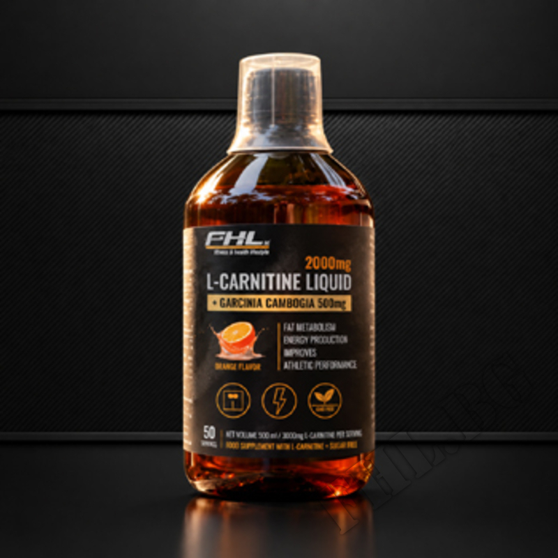 FHL L-Carnitine liquid 2000 mg with Garcinia Cambogia 500 mg 