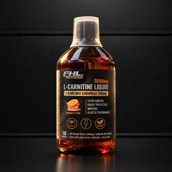 FHL L-Carnitine liquid 2000 mg with Garcinia Cambogia 500 mg 