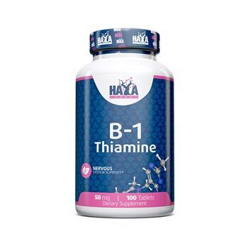 Vitamin B-1 /Thiamine/ 50mg. / 100 tabs Съдържание » Цена » Прием » Vitamin B-1 /Thiamine/ 50mg. / 100 tabs