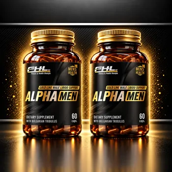 2 броя FHL Gold Line AlphaMen 120 caps