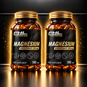 2 броя FHL Magnesium Bisglycinate 250 mg 360 caps